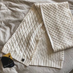 Smartwool merino wool chunky cableknit scarf